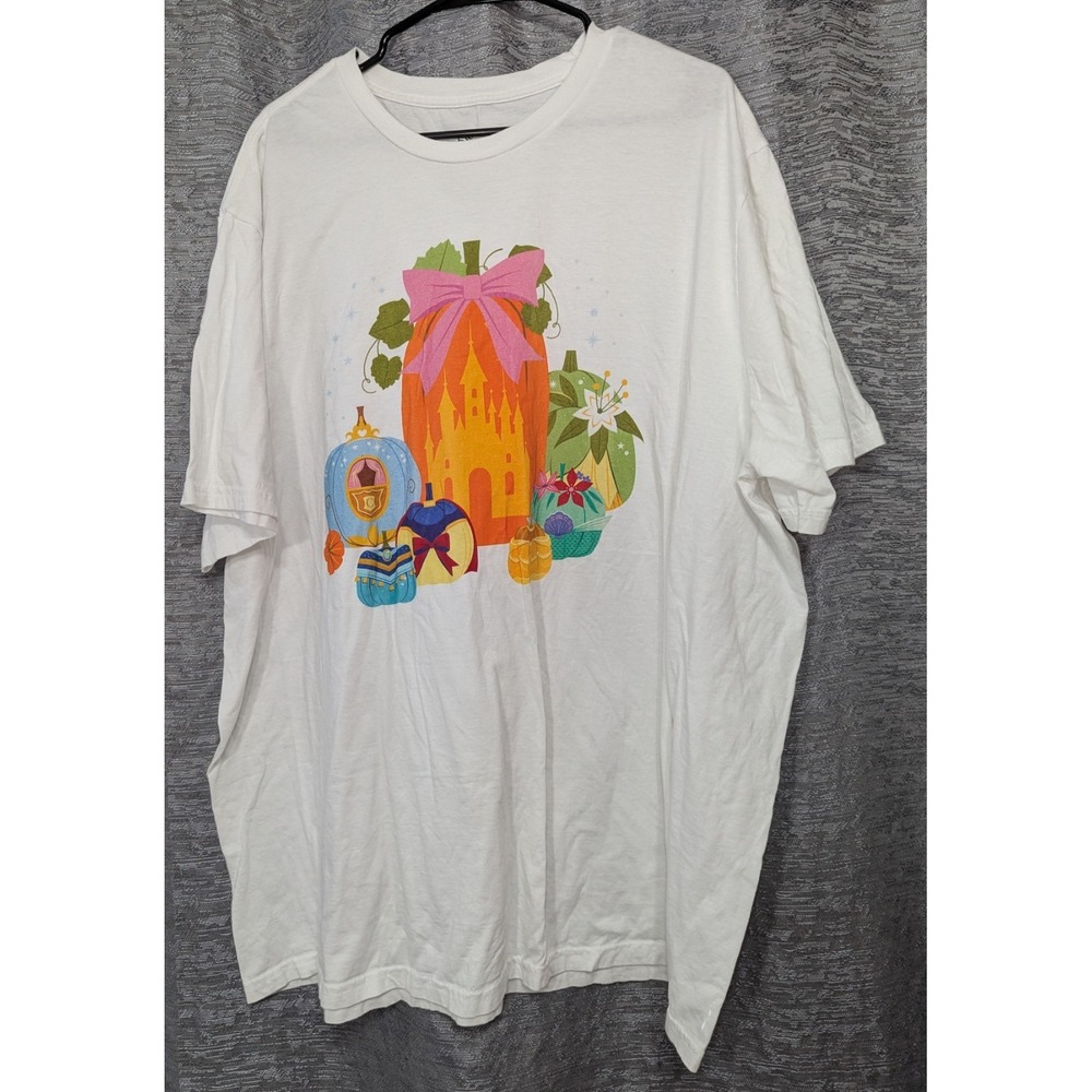 Disney Women's Wht Tshirt Plus 3XLT ‎ Princess